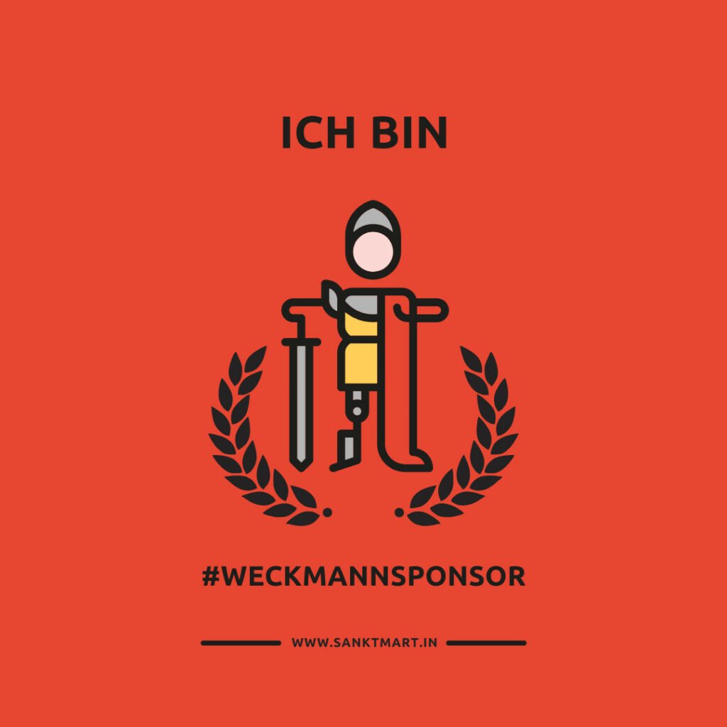 Ich bin Weckmann-Sponsor! 400 Weckmänner für Baerler Kinder. Jetzt Unterstützer werden. Sankt Martin
